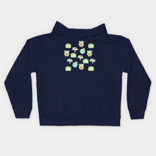 Travel stickers pattern Kids Hoodie